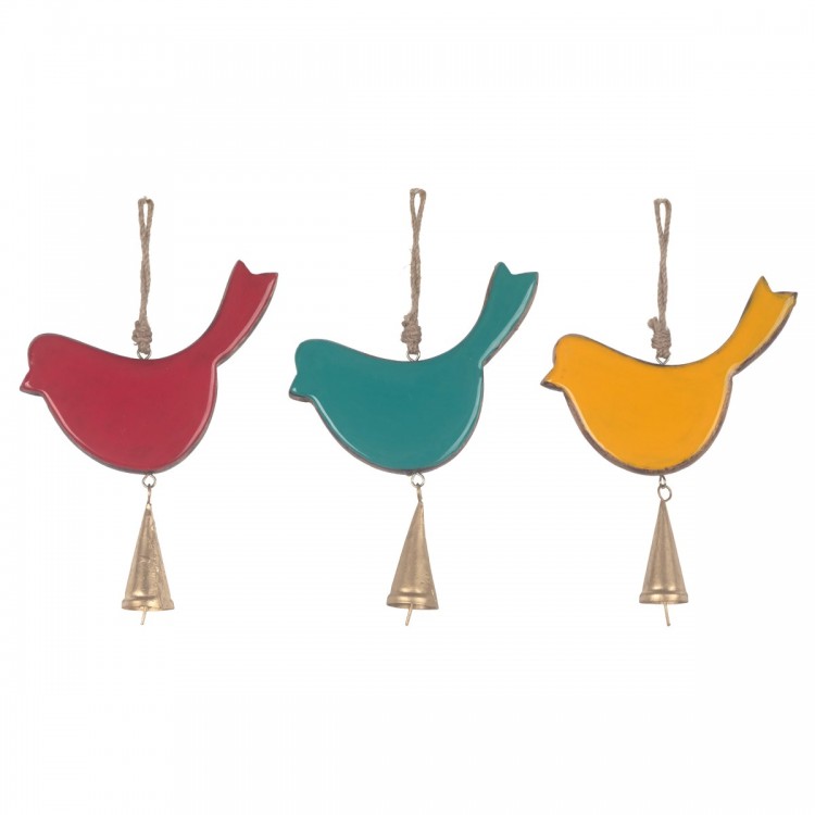 Colgante campana pajaro