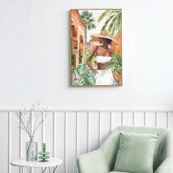 Cuadro mujer 40x60cm 2 dif. 