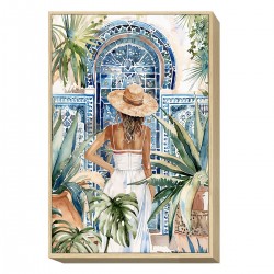 Cuadro mujer 40x60cm 2 dif.