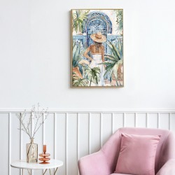 Cuadro mujer 40x60cm 2 dif.