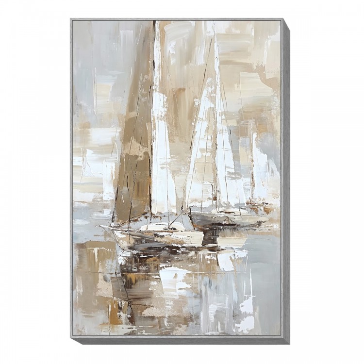 Cuadro barcos 60x90cm
