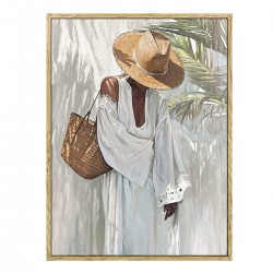 Cuadro mujer 30x40cm 2 dif.