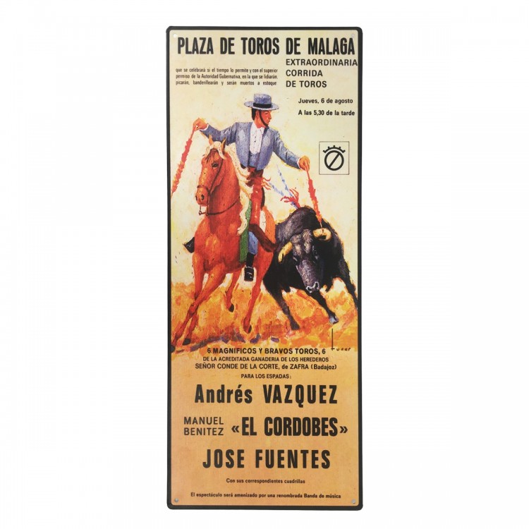 Adorno pared plaza toros
