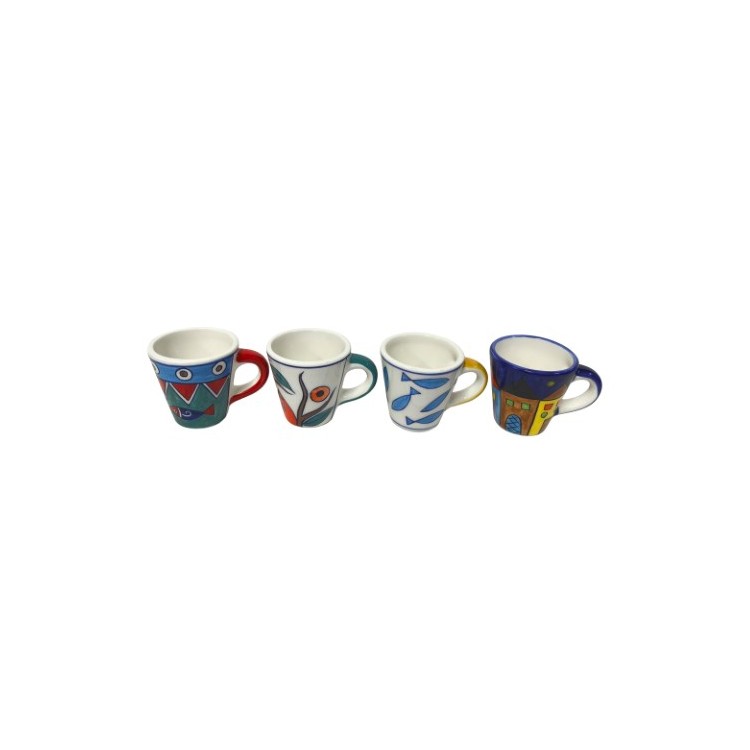 Taza cafe 4 dif.