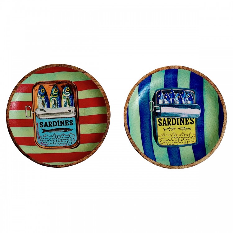 Plato sardinas 2 dif.