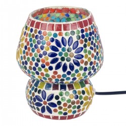 Lampara seta peq.mosaico
