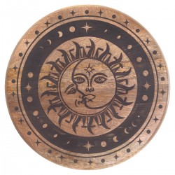 Taburete sol y luna