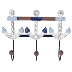 Percha ancla 3 pomos