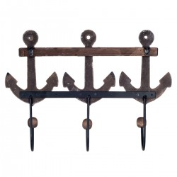 Percha ancla 3 pomos