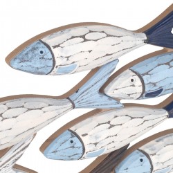 Adorno pared peces