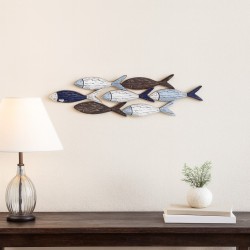 Adorno pared peces