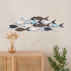 Adorno pared peces