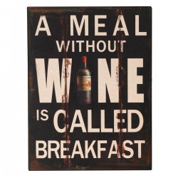 Placas pared vino
