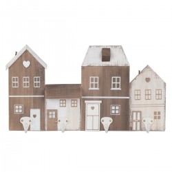 Percha 4 pomos casas