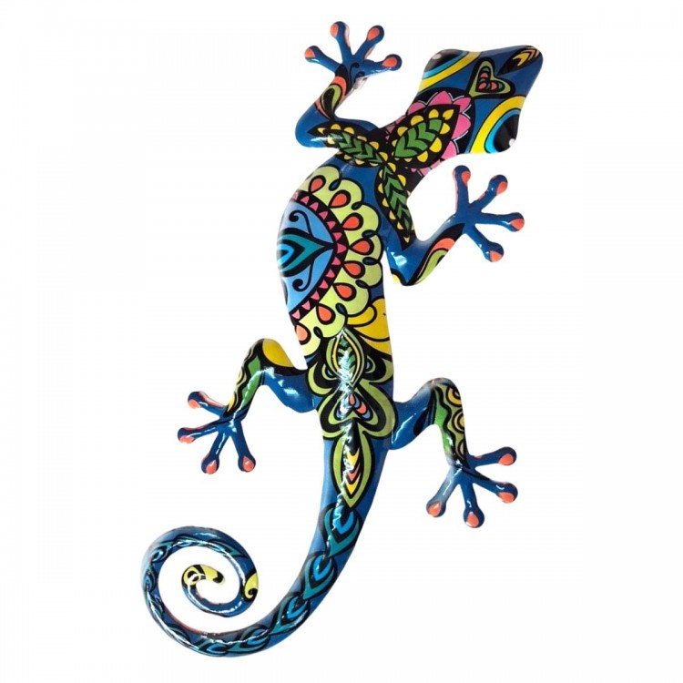 Adorno pared lagarto