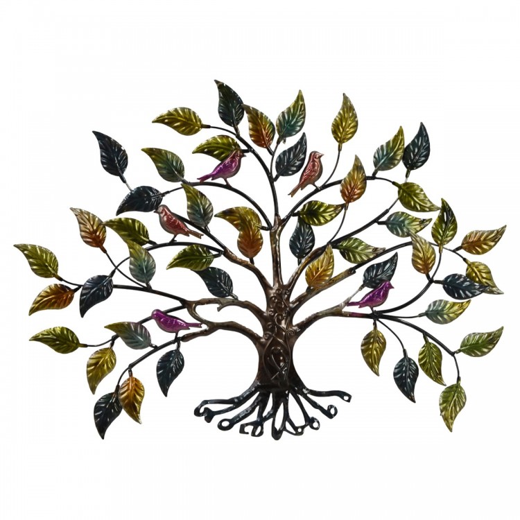 Adorno pared arbol