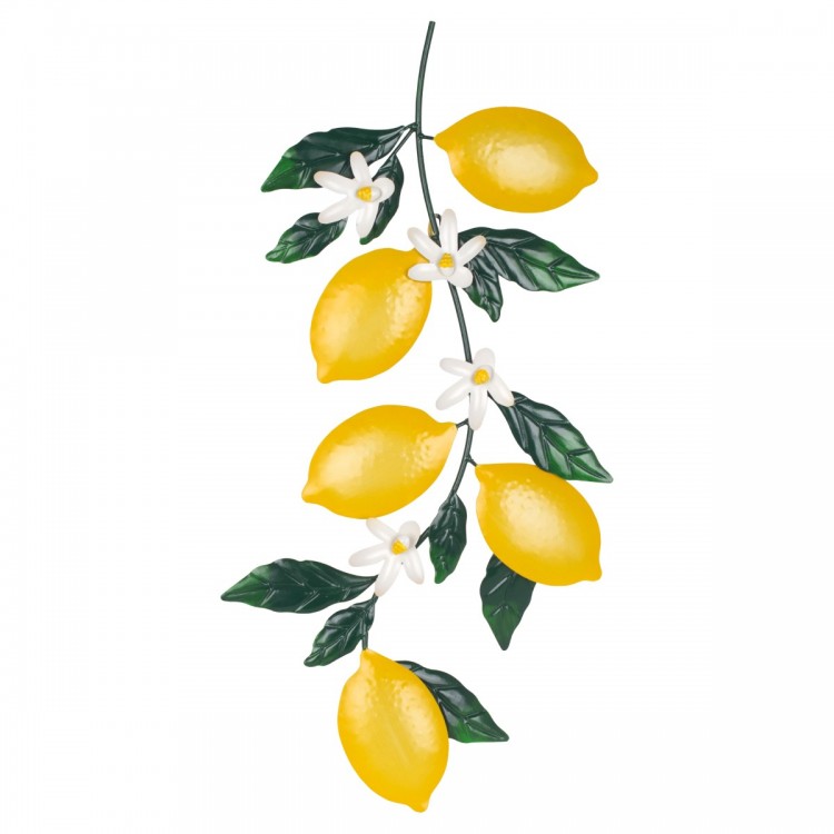 Adorno pared limones