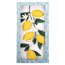 Adorno pared limones