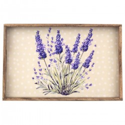 S/2 bandejas lavanda