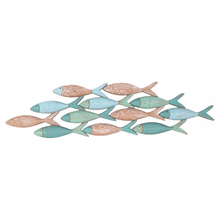 Adorno pared peces