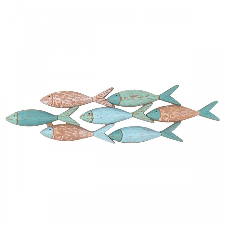 Adorno pared peces