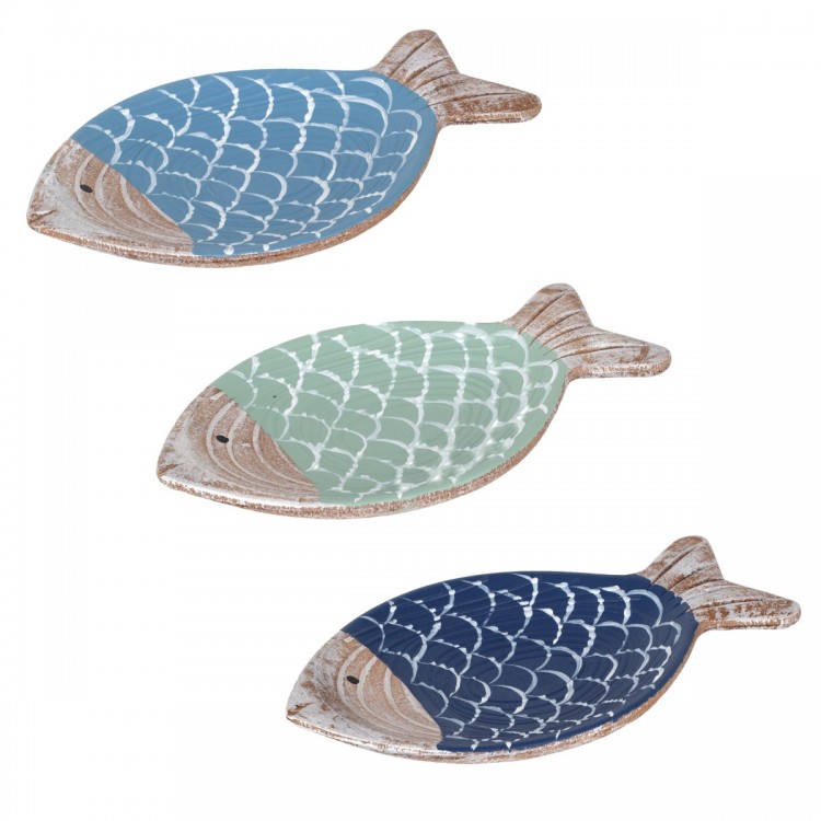 Plato peces 3 dif.