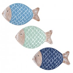 Plato peces 3 dif.