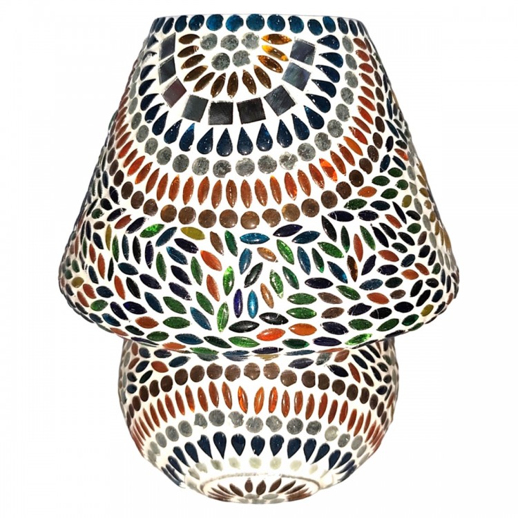 Lampara mosaico sobremesa