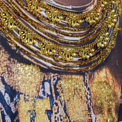 Cuadro mujer africana 80x120cm