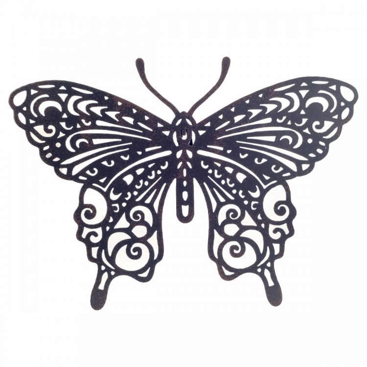 Adorno pared mariposa