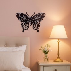 Adorno pared mariposa