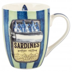 Mug sardinas c/caja regalo