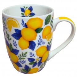 Mug limones c/caja regalo