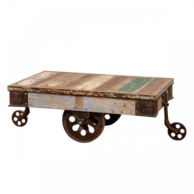 Mesa auxiliar con ruedas