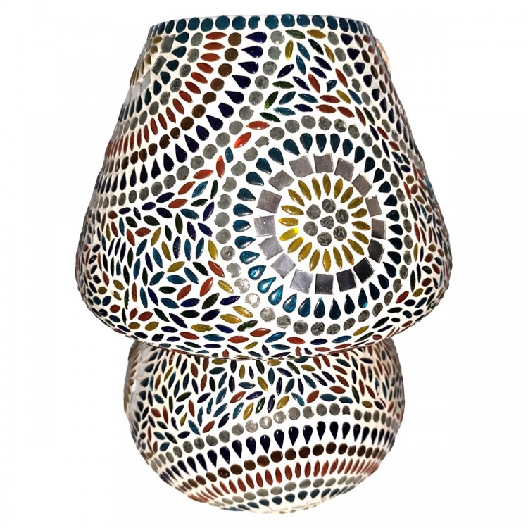 Lampara mosaico sobremesa
