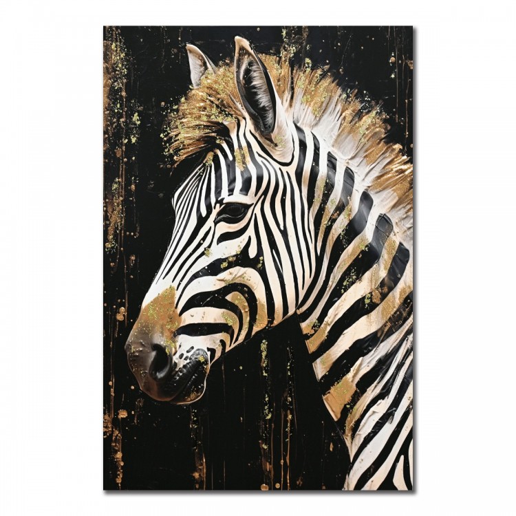 Cuadro cebra 70x100cm