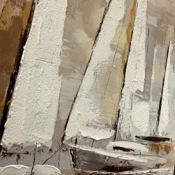 Cuadro barcos 60x90cm