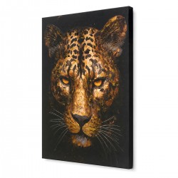 Cuadro leopardo 70x100cm